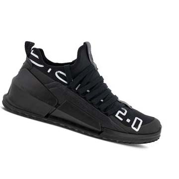 Baskets Ecco Biom 2.0 Low Tex Homme Noir | FR 606TCE